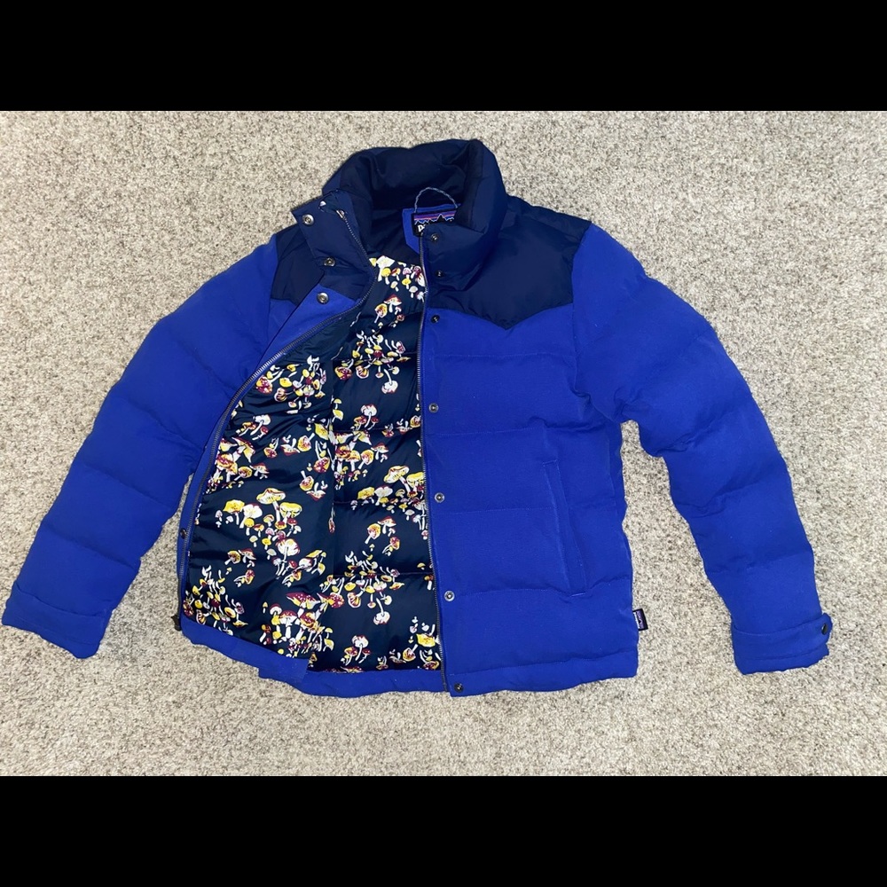 Patagoina bivy down coat size small